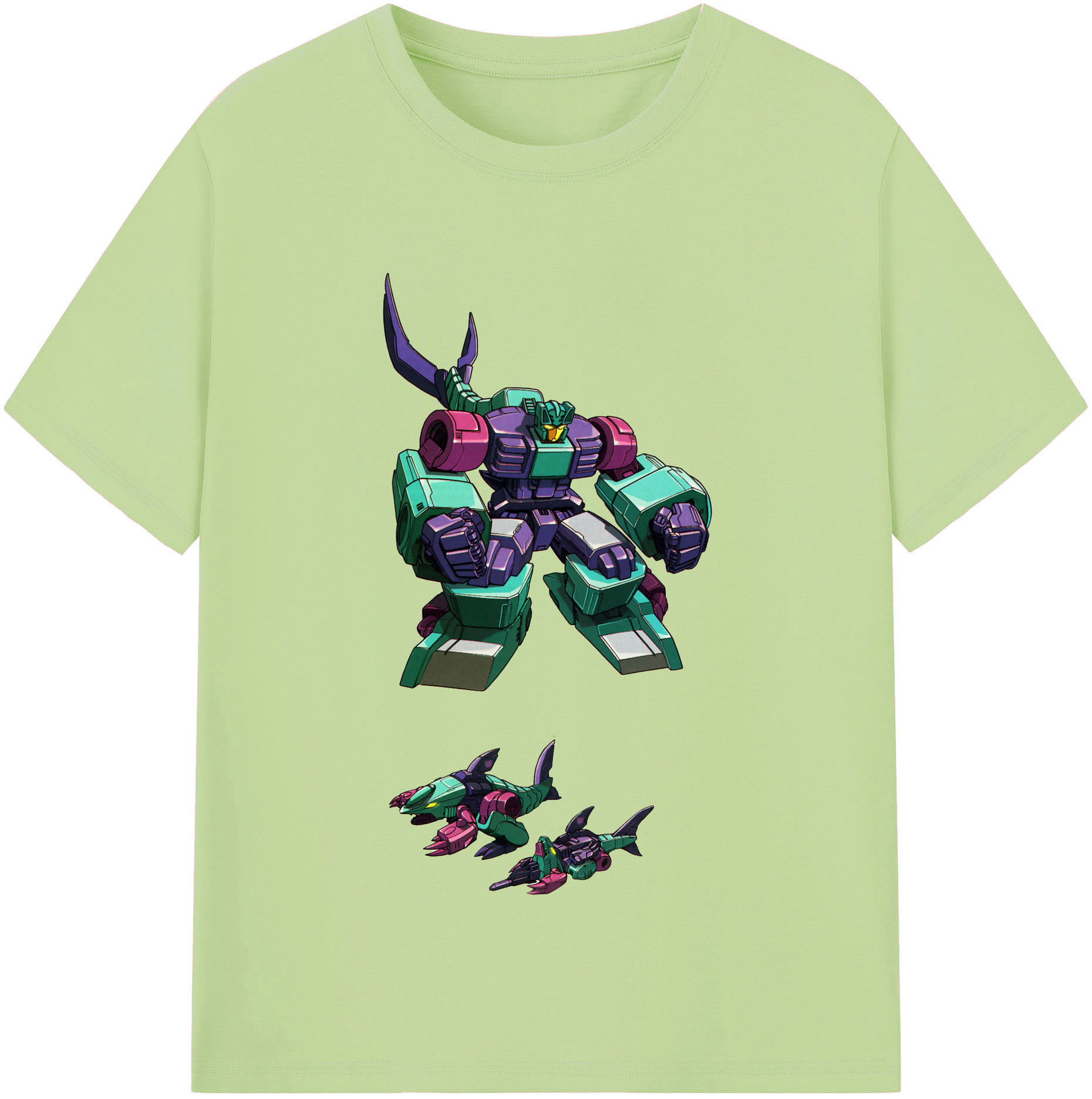 （画像用）  綿100％半袖Tシャツ（フロントプリント）